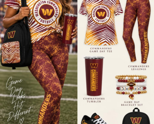 Game Day | Women’s Football Outfit & Fan Gear cover photo collage