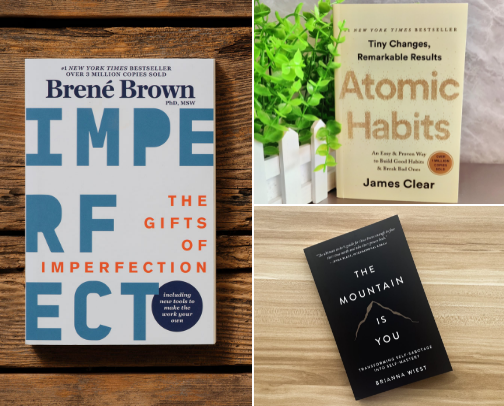 SELF-CARE Books cover photo collage
