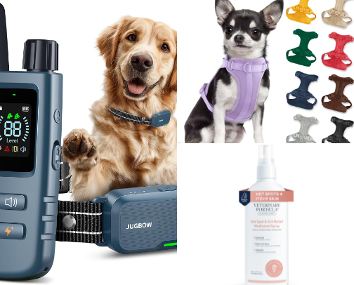 Pet care essentials - to make life easier 🐶🐾 cover photo collage