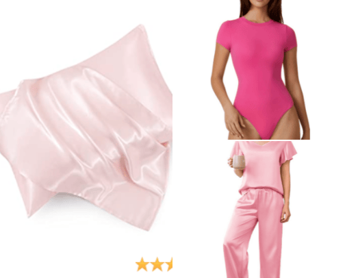 Pink must haves 💗🌸🩷 cover photo collage