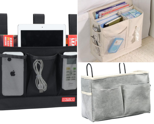 Bedside Caddies That Finally Stopped My Stuff From Sliding Off at 2AM cover photo collage