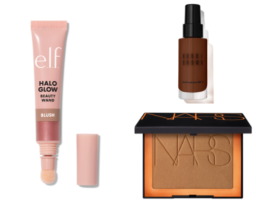 minimal makeup with buildable coverage cover photo collage