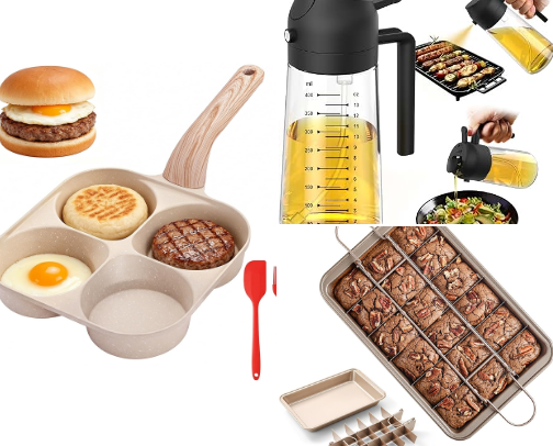 What's cooking- Favorite kitchen essentials cover photo collage