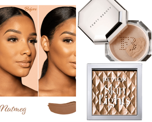 Glam Girl Makeup Essentials cover photo collage