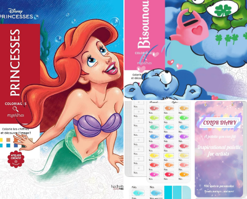 Coloring 🎨🖍️ cover photo collage