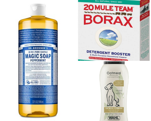 Cure mites and hotspots on dogs cover photo collage