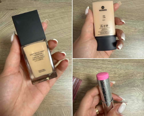 What you’re going to find in my makeup pouch ✨ cover photo collage