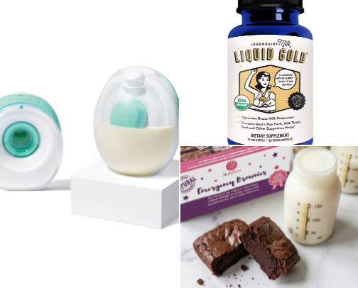 Postpartum holy grail products <3 cover photo collage