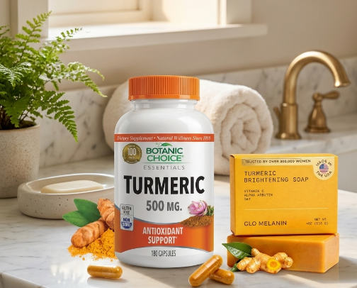 The Great Turmeric Lineup: Golden Picks for Everyday Wellness ✨🧡 cover photo collage