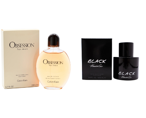 Men's Cologne Cabinet cover photo collage