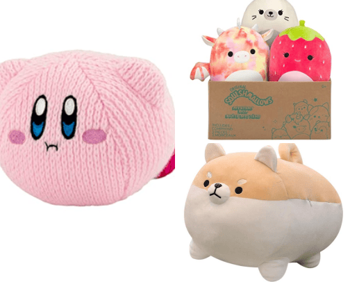 For all the plushy lovers! The essential guide to adorable plushies. cover photo collage