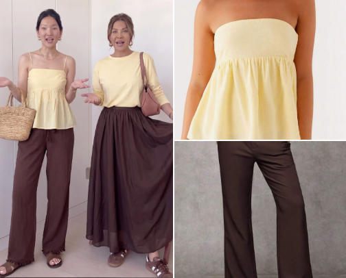 yellow + brown = vibrant cover photo collage