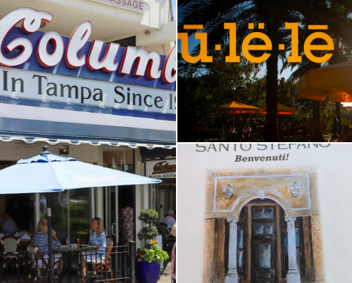 My Favorite Restaurants in Tampa cover photo collage
