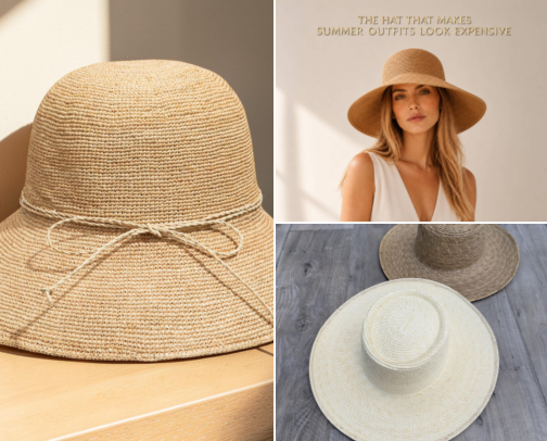 Handmade Sun Hats I Found After Burning My Scalp Three Summers Straight cover photo collage