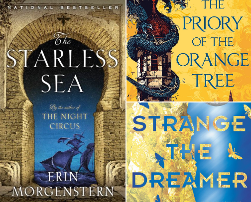 My 5-Star Fantasy Reads cover photo collage