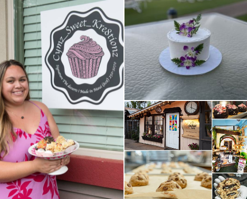 Cakes and Desserts cover photo collage