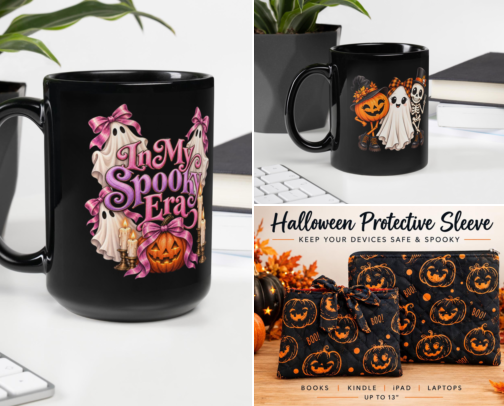 HALLOWEEN ACCESSORIES cover photo collage