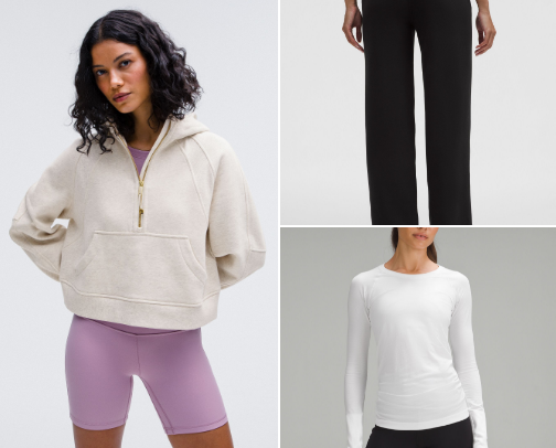 Lululemon Favorites cover photo collage