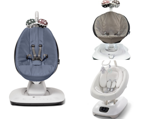 “Peaceful Moments: 15 Baby Swings & Bouncers Moms Swear By (So You Can Finally Breathe)” cover photo collage