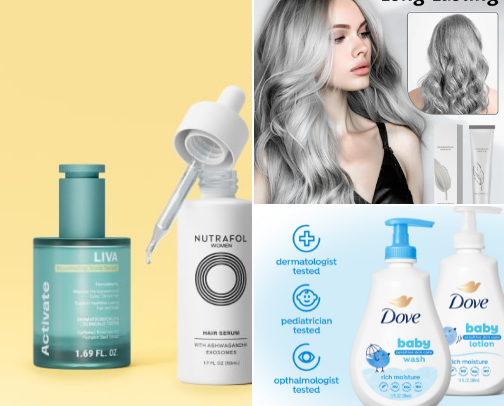 Walmart Makeup product cover photo collage