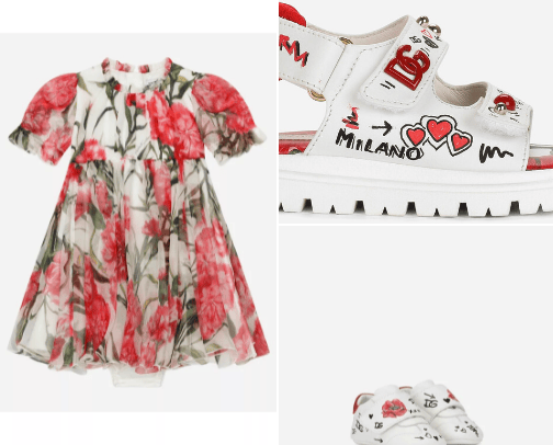 Dolce&Gabbana kids cover photo collage