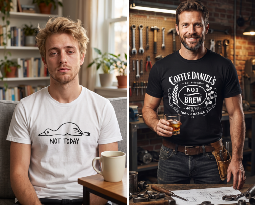 Bold Custom Graphic T-Shirts for Everyday Wear cover photo collage