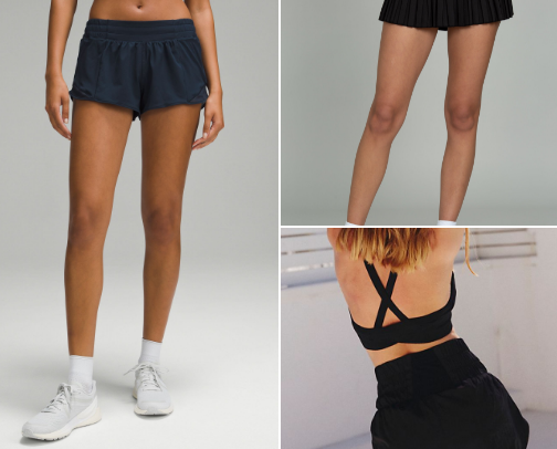 athletic bottoms cover photo collage