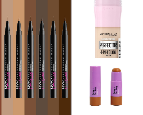 My favorite beauty recs cover photo collage