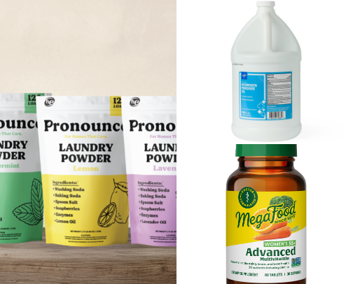 Ingredient safe products cover photo collage