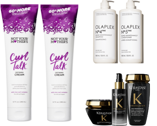 best hair products which is gonna change your life✨ cover photo collage