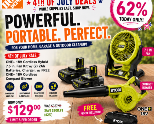 🛠️ Home Depot Deals cover photo collage