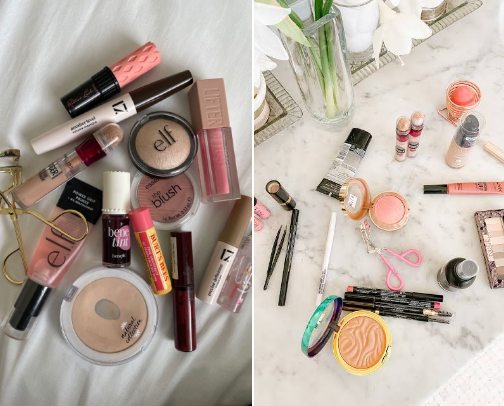 My Favorite Drugstore Makeup Picks ✨ (Flawless and adorable) 💄 cover photo collage