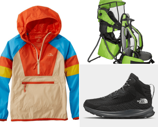 Little Explorers, Big Adventures: Top Hiking Gear for Kids cover photo collage
