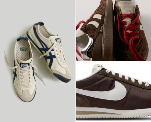 Statement sneakers cover photo collage