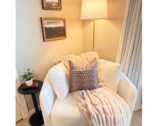 Cozy Reading Nook Must-Haves cover photo collage