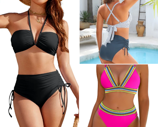 Tummy Control Swimsuits ✨ 
Shape Your Figure in Style cover photo collage