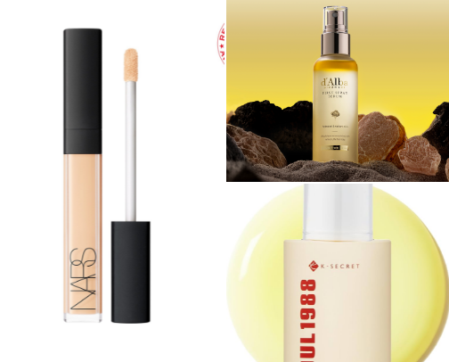 My favorite beauty recs cover photo collage