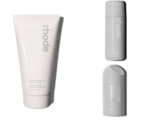 Clean Girl Skincare cover photo collage