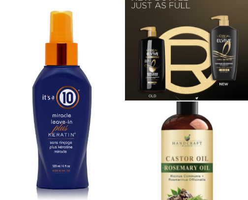 Hair care recs💇🏻‍♀️ cover photo collage