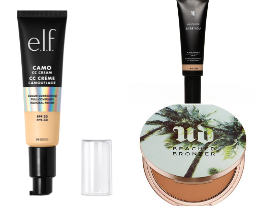 Favorite Face makeup brands/ concealers and powders cover photo collage