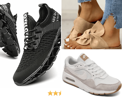 Shoes that speak cover photo collage
