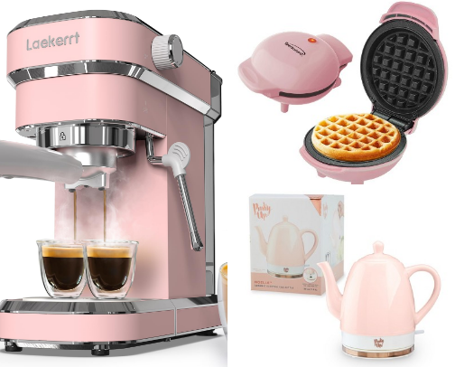 Pink Appliances !! 🩷🩷 cover photo collage