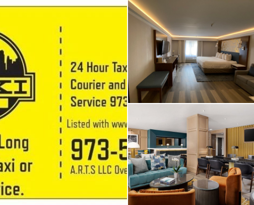 Best Hotels in Westfield NJ + Reliable Airport Taxi & Car Rentals 2026 Guide cover photo collage