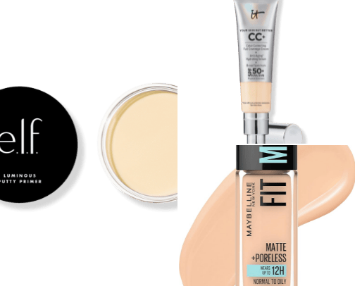 my makeup routine cover photo collage