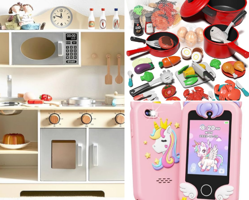 TODDLER MUST HAVES 3+ cover photo collage