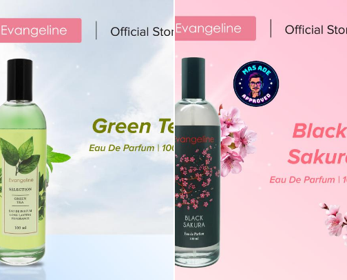 Parfum Evangeline - Parfum Wanita dan Pria Tahan Lama Terlaris cover photo collage