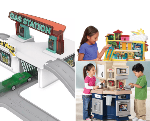Toys cover photo collage