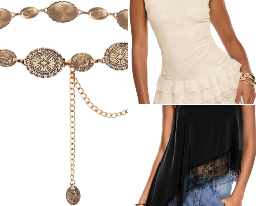 amazon western inspired fashion cover photo collage
