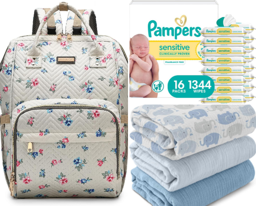 First-Time Mom Essentials: 40 Things You'll Actually Need 🍼 cover photo collage