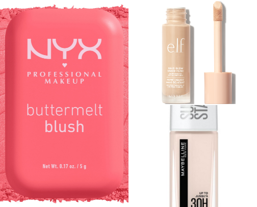 Drugstore makeup for baddies on a budget!💄✨ cover photo collage